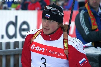 Сергей Новиков занял 25-е место в гонке преследования на чемпионате мира по биатлону