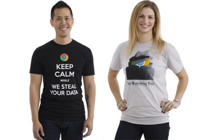 Microsoft разместила на кепках и футболках антирекламу Google
