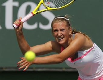 Виктория Азаренко вышла во второй круг парного разряда на теннисном турнире в Индиан-Уэллсе