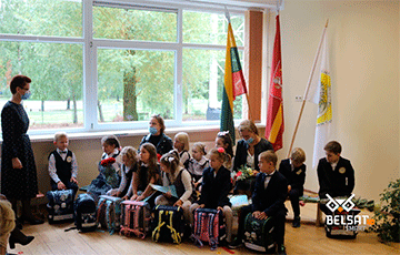 Президент Литвы посетил гимназию имени Франциска Скорины в Вильнюсе