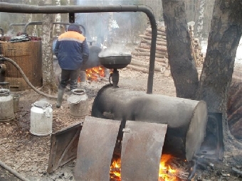 Мини-завод по производству самогона ликвидирован в Зельвенском районе