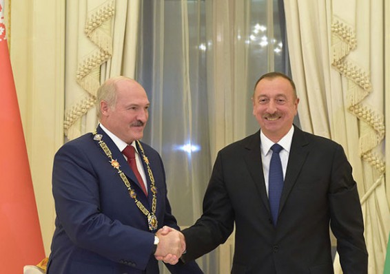 Алиев поблагодарил Лукашенко за Лапшина