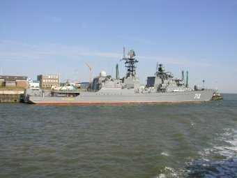 Российский сторожевик захватил судно с пиратами
