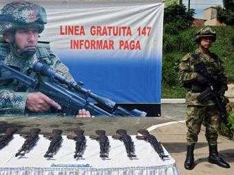 В Колумбии убиты 22 боевика группировки FARC