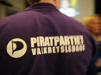 Пиратская партия провалилась на выборах в парламент Швеции