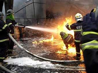 При пожаре в корейском тире погибли 10 человек