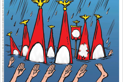 Charlie Hebdo посмеялся над жертвами урагана «Харви»