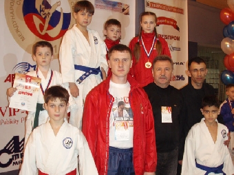 Каратисты из шести стран выступают на международном турнире в Минске