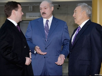 Назарбаев: Единое экономическое пространство Казахстана, России и Беларуси - равноправное объединение