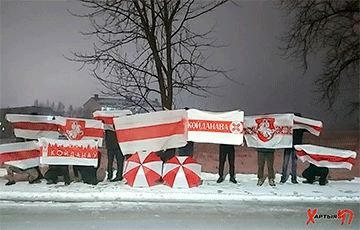 Партизаны Дзержинска и Гродно вышли на улицы