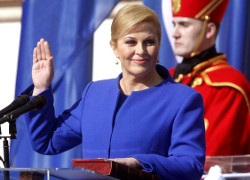 В Хорватии вступила в должность первая женщина-президент