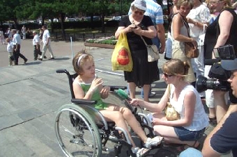 В Минске будут митинговать инвалиды-колясочники