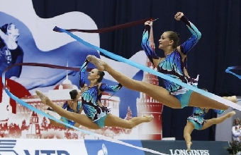 Белоруски завоевали две бронзы в групповых упражнениях на международном турнире по художественной гимнастике в Софии
