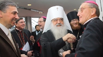 Значимой частью религиозного диалога БПЦ являются взаимоотношения с католиками - митрополит Филарет