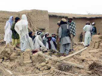 В результате ракетного удара по пакистанской деревне убиты четыре человека