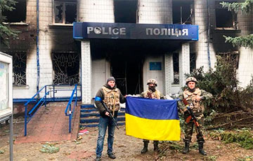 Украинские военные освободили городок Бородянка