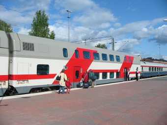 В Хельсинки вагон поезда врезался в отель