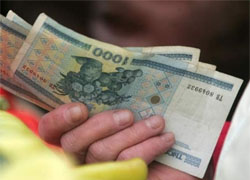 Минимальная зарплата в Беларуси составит $190