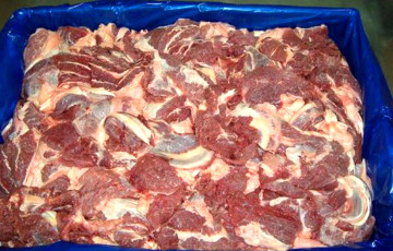 Россельхознадзор вернул в Беларусь 40 тонн говяжьего мяса