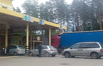 Транспортный коллапс на белорусско-литовской границе