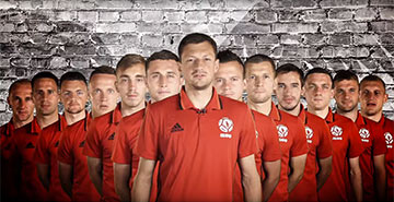 Видеофакт: Белорусские футболисты приглашают болельщиков на матчи национальной сборной