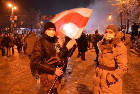 Беларуска пра спробу разгону Майдана: Гэта было пекла!