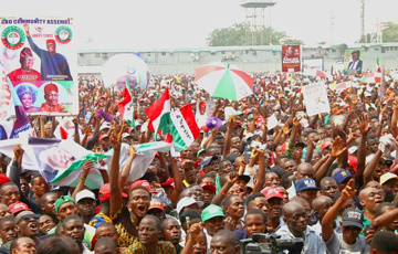 В Нигерии после предвыборного выступления президента произошла давка