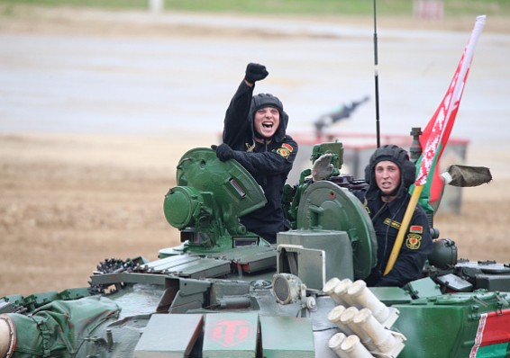 Белорусские танкисты заняли второе место на Армейских международных играх