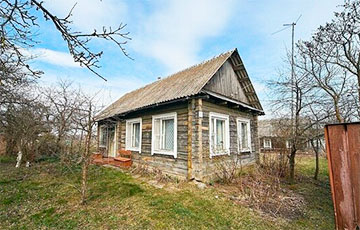 Какие крепкие дома продаются в деревне в часе езды от Минска