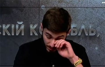 Украинский телеведущий расплакался в эфире, сообщая о гибели друга на войне