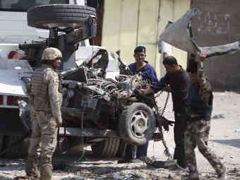 В Багдаде произошла серия терактов