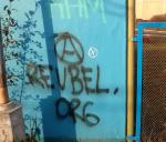 Новые граффити в Минске: «Уходи!»
