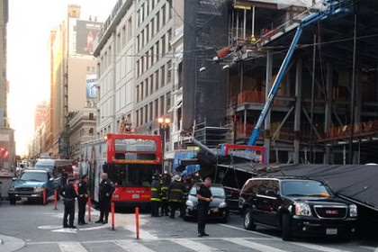 В аварии с туристическим автобусом в Сан-Франциско пострадали 20 человек