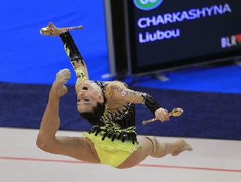 Белоруски завоевали серебро в многоборье групповых упражнений на чемпионате Европы по художественной гимнастике (ФОТО)
