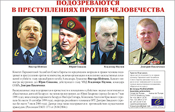 Список подозреваемых в политических убийствах в Беларуси