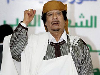 Каддафи призвал сторонников поджечь Ливию