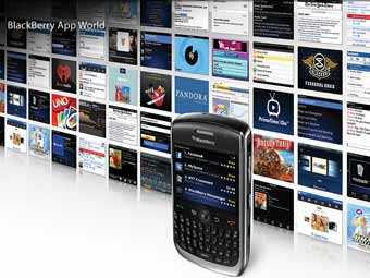 Создатели Blackberry открыли магазин мобильных приложений