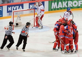 Хоккеисты сборной Беларуси матчем со сборной Чехии стартуют на ЧМ-2013 в Стокгольме