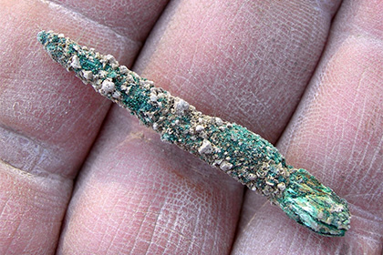 Древнейшее изделие из металла обнаружено в Израиле