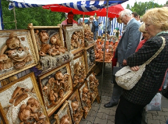 Свыше 1 тыс. ремесленников и художников собрал XXI "Славянский базар в Витебске"