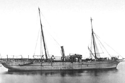 Обнаружен затонувший в 1887 году в Черном море пароход