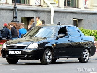 Чеченцы разъезжали по Минску на тонированном авто с мигалкой (Фото)