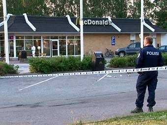 В перестрелке у финского "Макдональдса" убили двух человек
