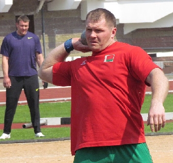 Белорус Павел Лыжин вышел в финал олимпийского турнира по толканию ядра