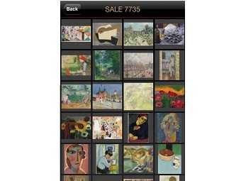 Аукционный дом Christie's перенес свой каталог на iPhone