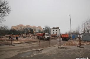В Минске начали сносить здания для строительства третьей линии метро