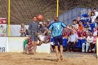 Команды из шести стран примут участие в международных турнирах по пляжному футболу в Витебске