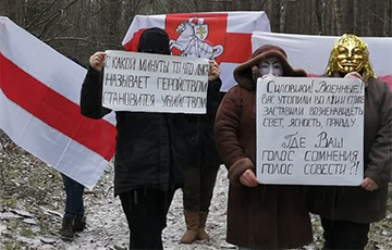 Белорусы провели ряд партизанских акций протеста