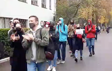 Студенты БНТУ вышли на марш