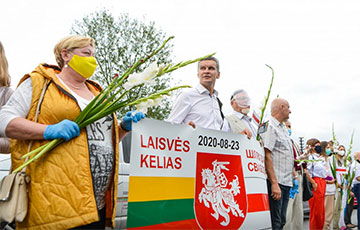 Прямо сейчас проходит «Путь свободы» от Вильнюса до Беларуси